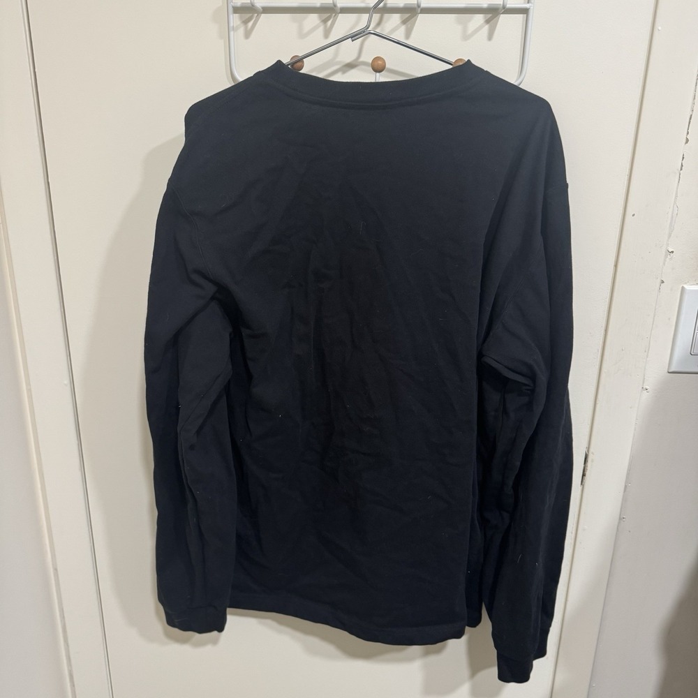 Official Space X Crewneck Black Sweatshirt 2XL Tesla Space Exploration Tech Corp - Picture 2 of 7